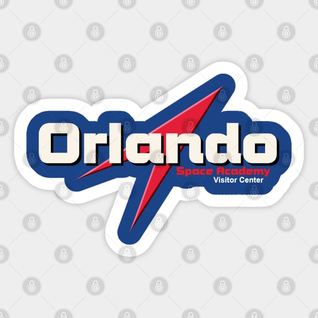 Orlando Space Academy Visitor Center Sticker by ThemedSupreme